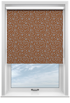 Leopard Luxe, Firebrand - Twist&Fit Roller Blind